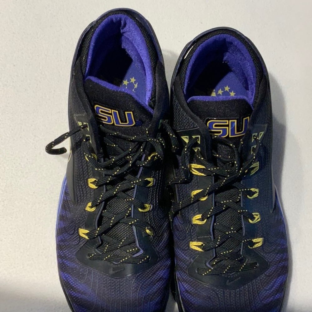 LSU Men’s Basketball Shoes Size 9.5 - Picture 6 of 9